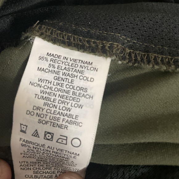 Prana Men's Green 38x30 Slim Fit Outdoor Trail Hiking Pants - Picture 8 of 9